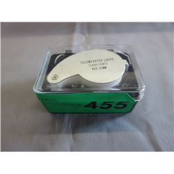 New Illuminated jeweler's loupe