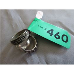 3 Sterling Silver rings