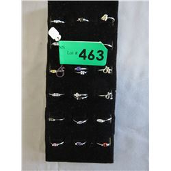 New - 20 Stacking fashion rings