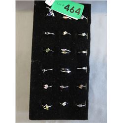 New - 20 Stacking fashion rings