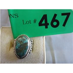 Vintage Sterling & Turquoise ring