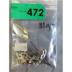 Scrap Sterling - 31 grams