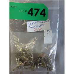 Scrap Silver jewelry -  21 grams
