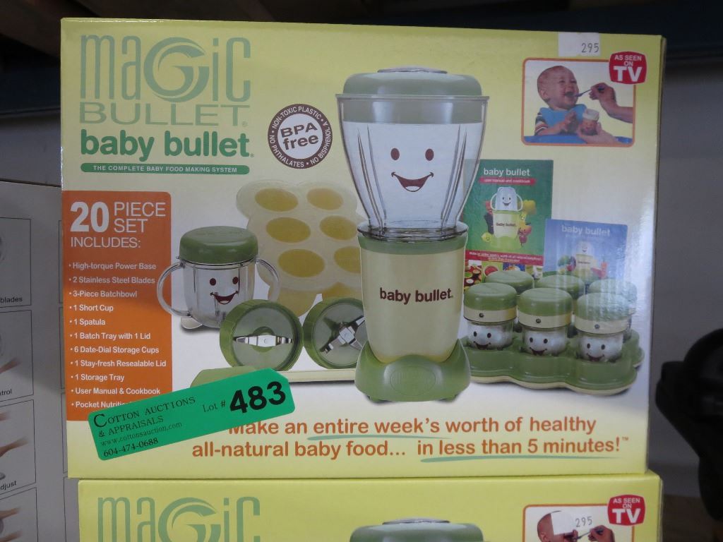 New Magic Bullet Baby Bullet
