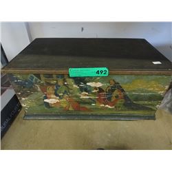 Vintage painted box.