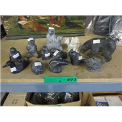Canadian themed statuettes