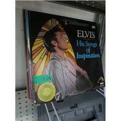 6 Vintage Elvis Presley records