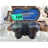 Image 1 : Vintage binoculars in original case - Netherlands