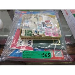Stamps & stamp collecting books