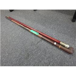 2 Folk art canes - used.