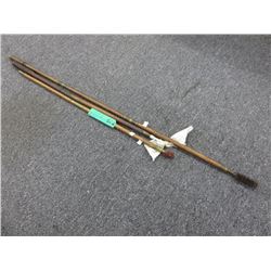 Vintage long gun cleaning kit