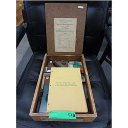 1937 Stanford-Binet testing box