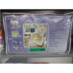 New Crib bedding set