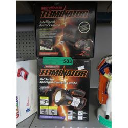 MotoMaster Battery Guard & Spotlight/Lantern