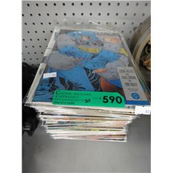 50 Carded comics - approximate count