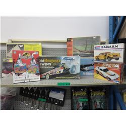 8 Vintage model kits