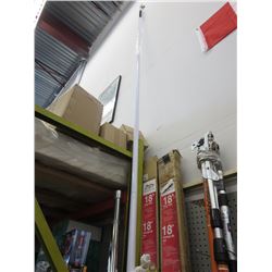 18' Steel flag pole