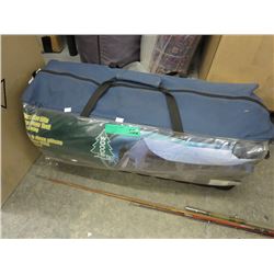 2 Room tent with awning, in bag