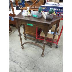 Vintage hall table