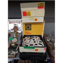 Kodak slide projector with carousel