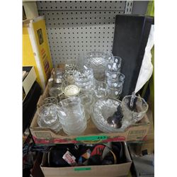 Vintage glassware