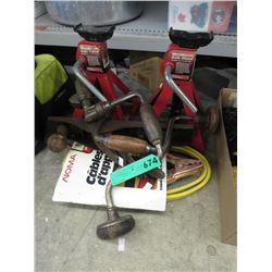 Vintage hand drills