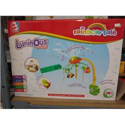 2 New crib mobiles with remote controls