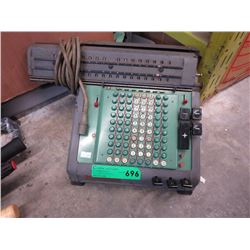 Vintage electric receipt writer