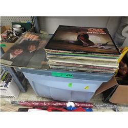 100 Vintage LP records, approx. count