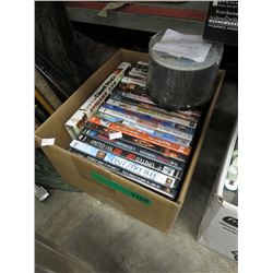 70 DVDs - Approximate count