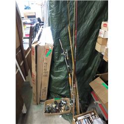 Vintage fishing rods & reels