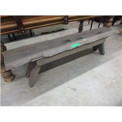 Vintage outdoor bench