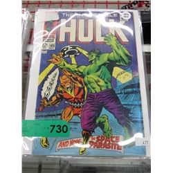 6 x 12¢  Incredible Hulk Comic Books