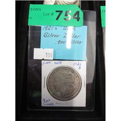 1921 USA Silver Dollar
