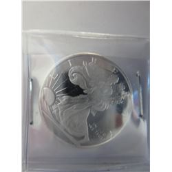 2015-1/4 oz. .999 Silver Walking Liberty round