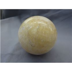 1168 CT Round Citrine Gemstone Orb - Polished