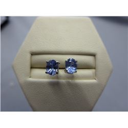 Brand New Tanzanite Stud Earrings