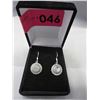Image 2 : New - Sterling Silver Moonstone earrings