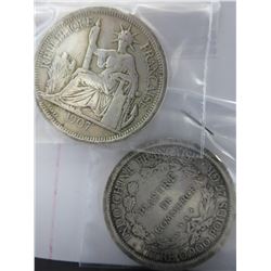 2 French coins - unknown/unverified
