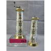 Image 1 : Lennox China - Hand decorated salt & pepper mill