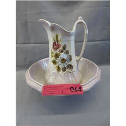 Water pitcher & basin