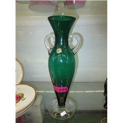 Vintage hand made Blenko glass vase