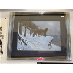 Framed print: "Moon Shadows" by Rod Tribiger