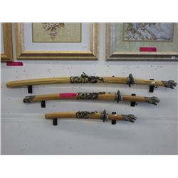 3 Piece "Samurai" sword set