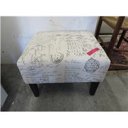 NEW - Upholstered Footstool