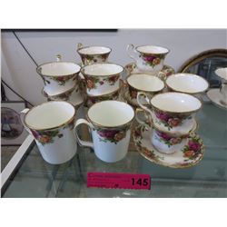 Royal Albert "Old Country Roses" teacup & saucers