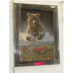 Framed print: "Lucky Hole" by Colin Bogle