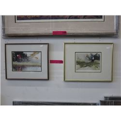 2 Framed Cooper golf prints