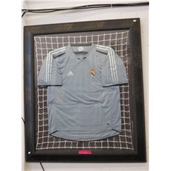 Framed Real Madrid Soccer Jersey
