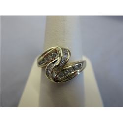 14KT Yellow Gold Diamond Cocktail Ring